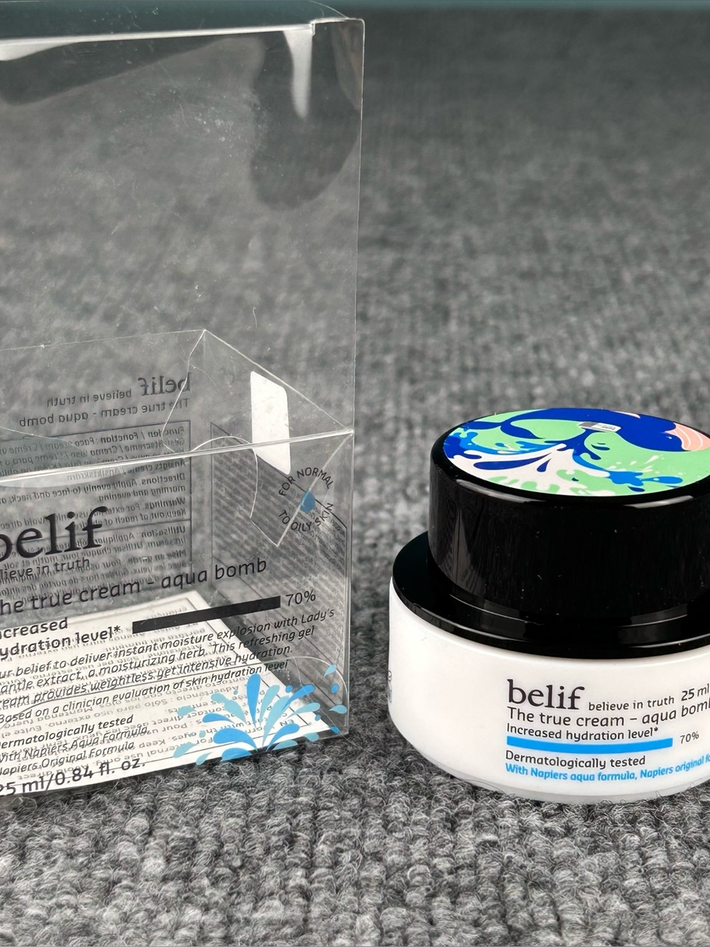 BELIF Believe in Truth - The True Cream Aqua Bomb 25 ml NEW Skincare Moisturizer